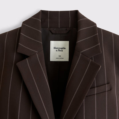Abercrombie Nipped-Waist Suiting Blazer