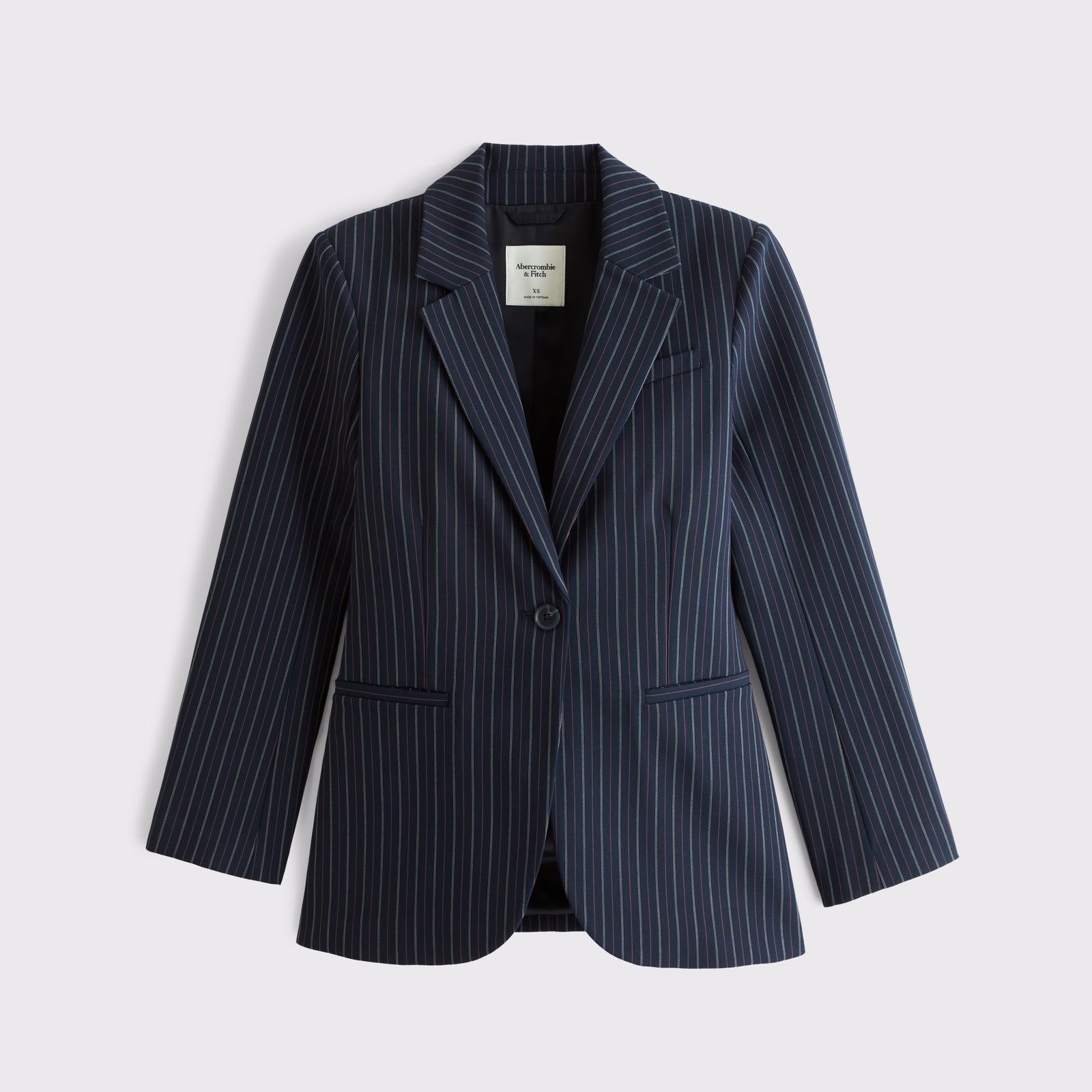 Abercrombie Nipped-Waist Suiting Blazer
