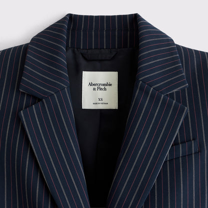Abercrombie Nipped-Waist Suiting Blazer