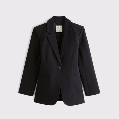 Abercrombie Nipped-Waist Suiting Blazer