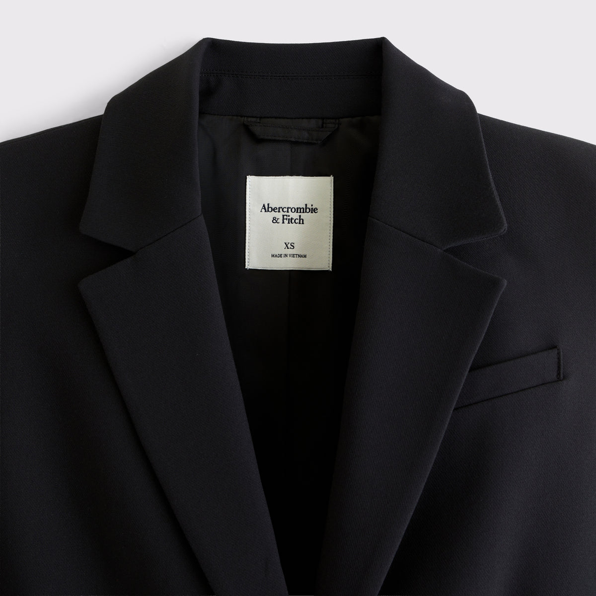 Abercrombie Nipped-Waist Suiting Blazer