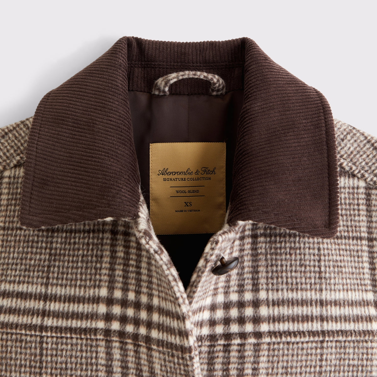 Abercrombie Wool-Blend Barn Jacket
