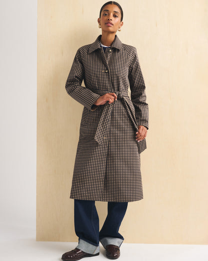Abercrombie 100% Cotton 2-in-1 Reversible Long Mac Coat