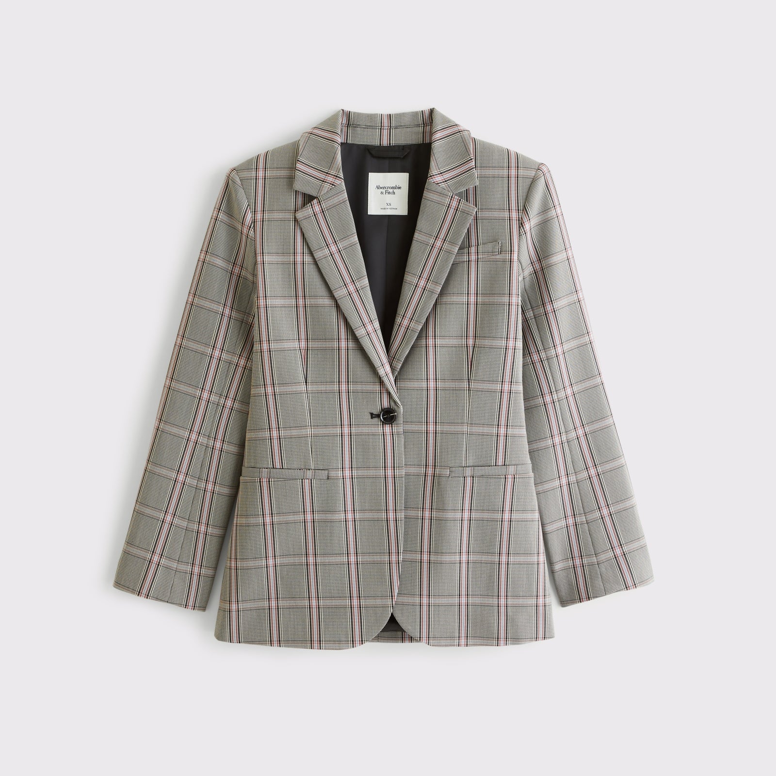 Abercrombie Nipped-Waist Suiting Blazer