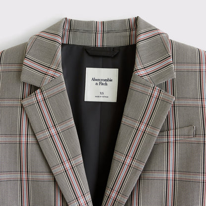 Abercrombie Nipped-Waist Suiting Blazer