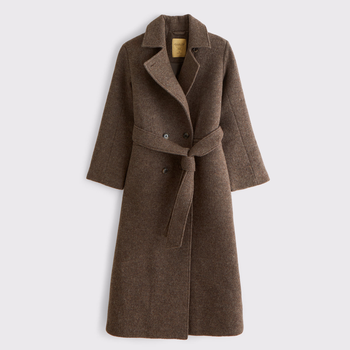Abercrombie 100% Wool Belted Coat