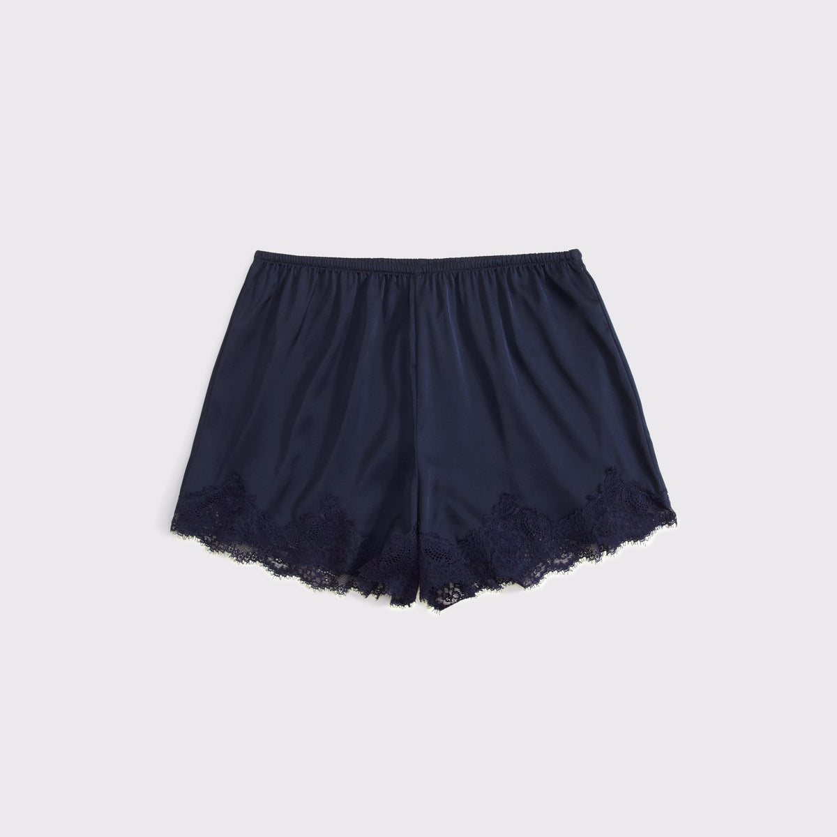 Abercrombie Lace-Trim Satin Short