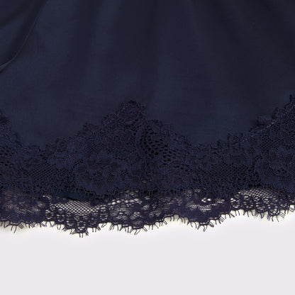 Abercrombie Lace-Trim Satin Short