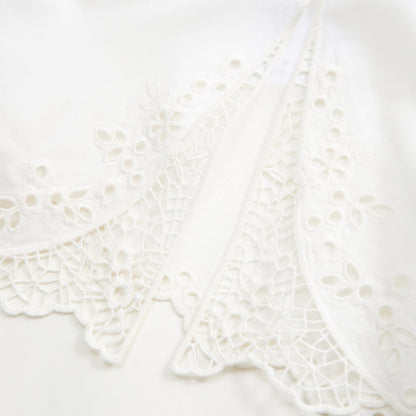 Abercrombie Embroidered Cutwork Sleep Cami