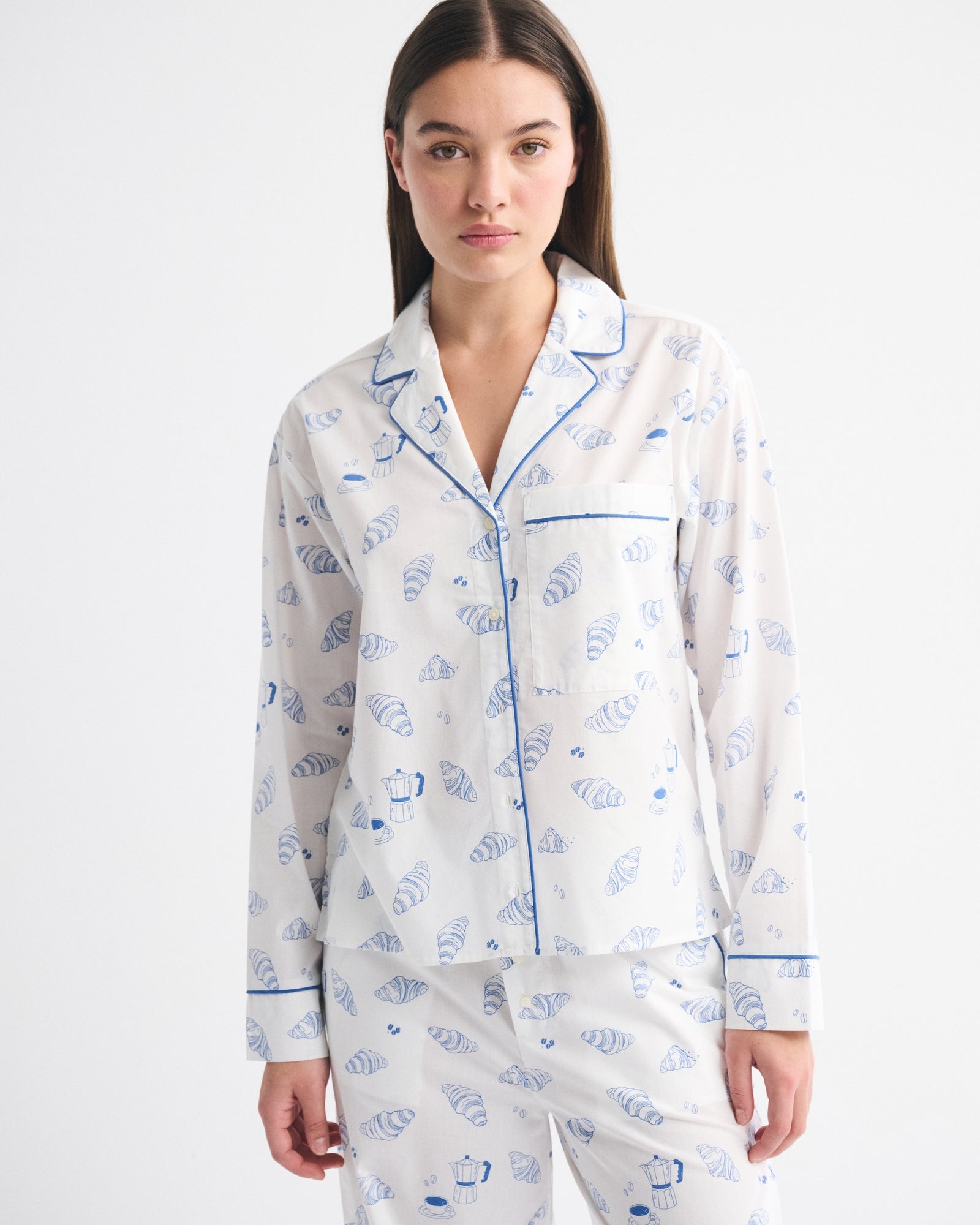 Abercrombie Cotton-Blend Sleep Shirt