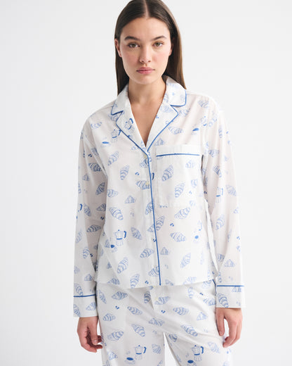 Abercrombie Cotton-Blend Sleep Shirt