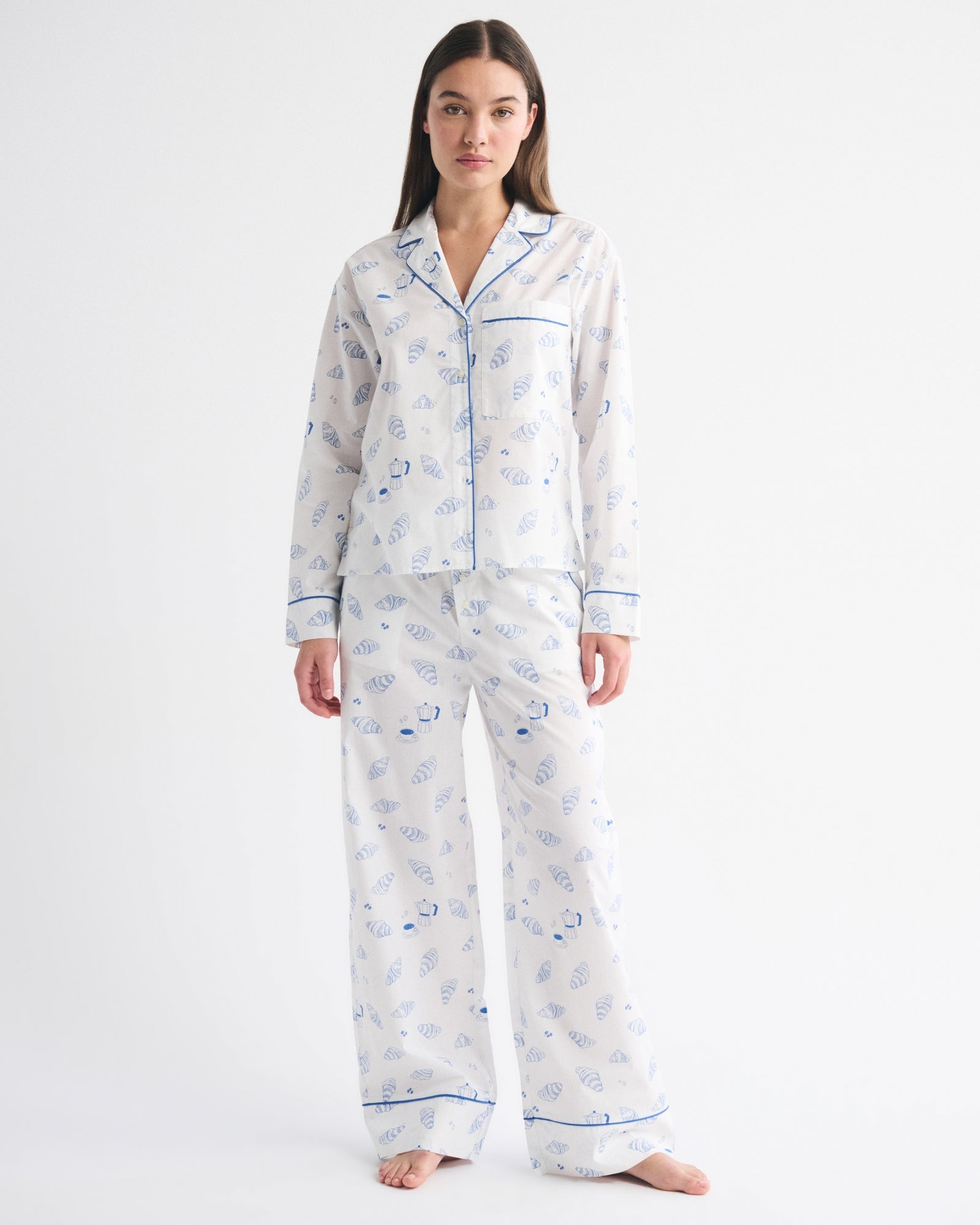 Abercrombie Cotton-Blend Sleep Shirt