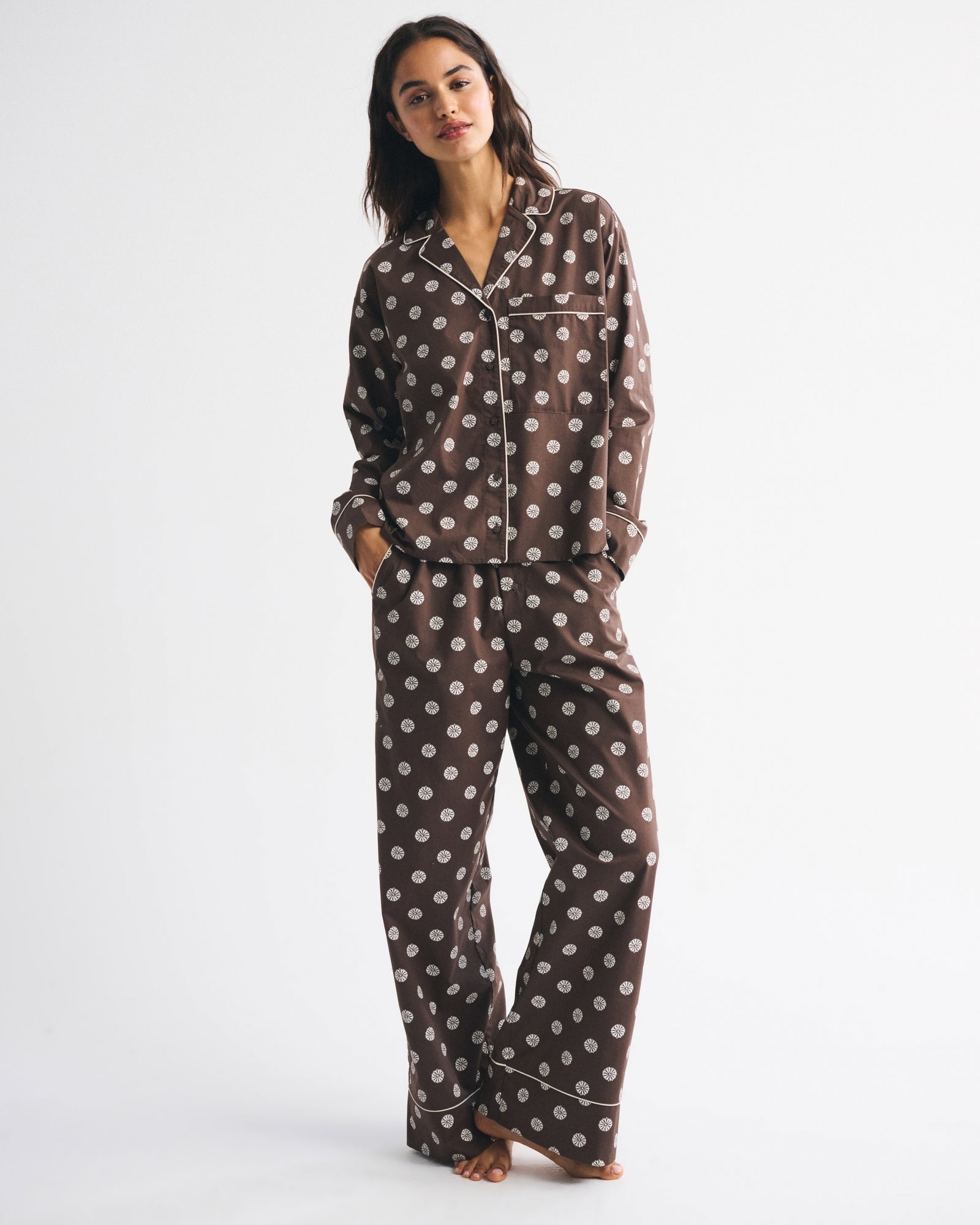 Abercrombie Cotton-Blend Sleep Shirt
