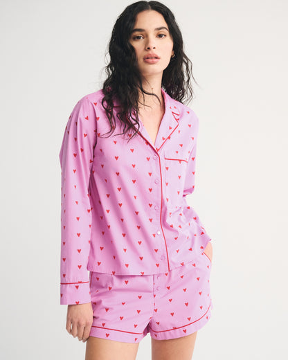 Abercrombie Cotton-Blend Sleep Shirt