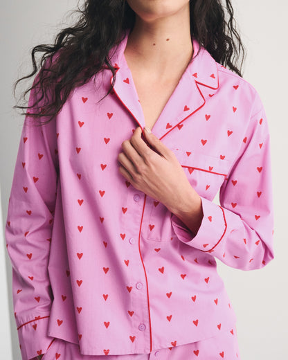 Abercrombie Cotton-Blend Sleep Shirt