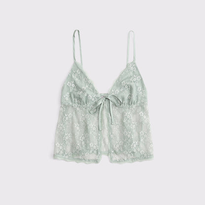 Abercrombie Lace and Satin Sleep Cami