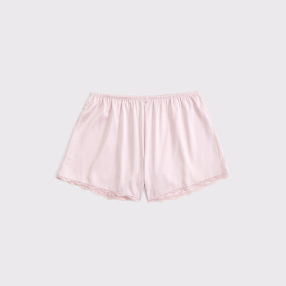 Abercrombie Lace and Satin Sleep Short