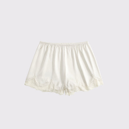 Abercrombie Lace-Trim Satin Short
