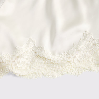 Abercrombie Lace-Trim Satin Short