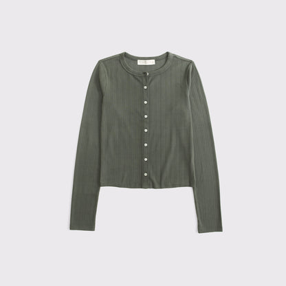 Abercrombie Long-Sleeve Sleep Cardigan