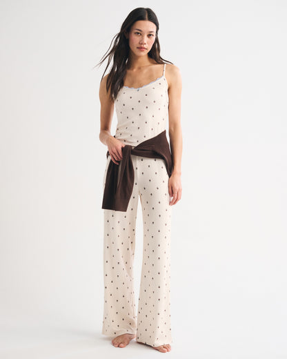 Abercrombie Lace-Trim Sleep Cami