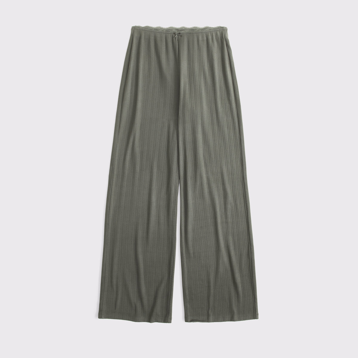 Abercrombie Lace-Trim Waist Sleep Pant