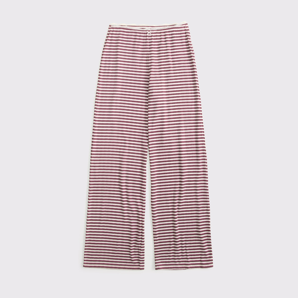 Abercrombie Lace-Trim Waist Sleep Pant