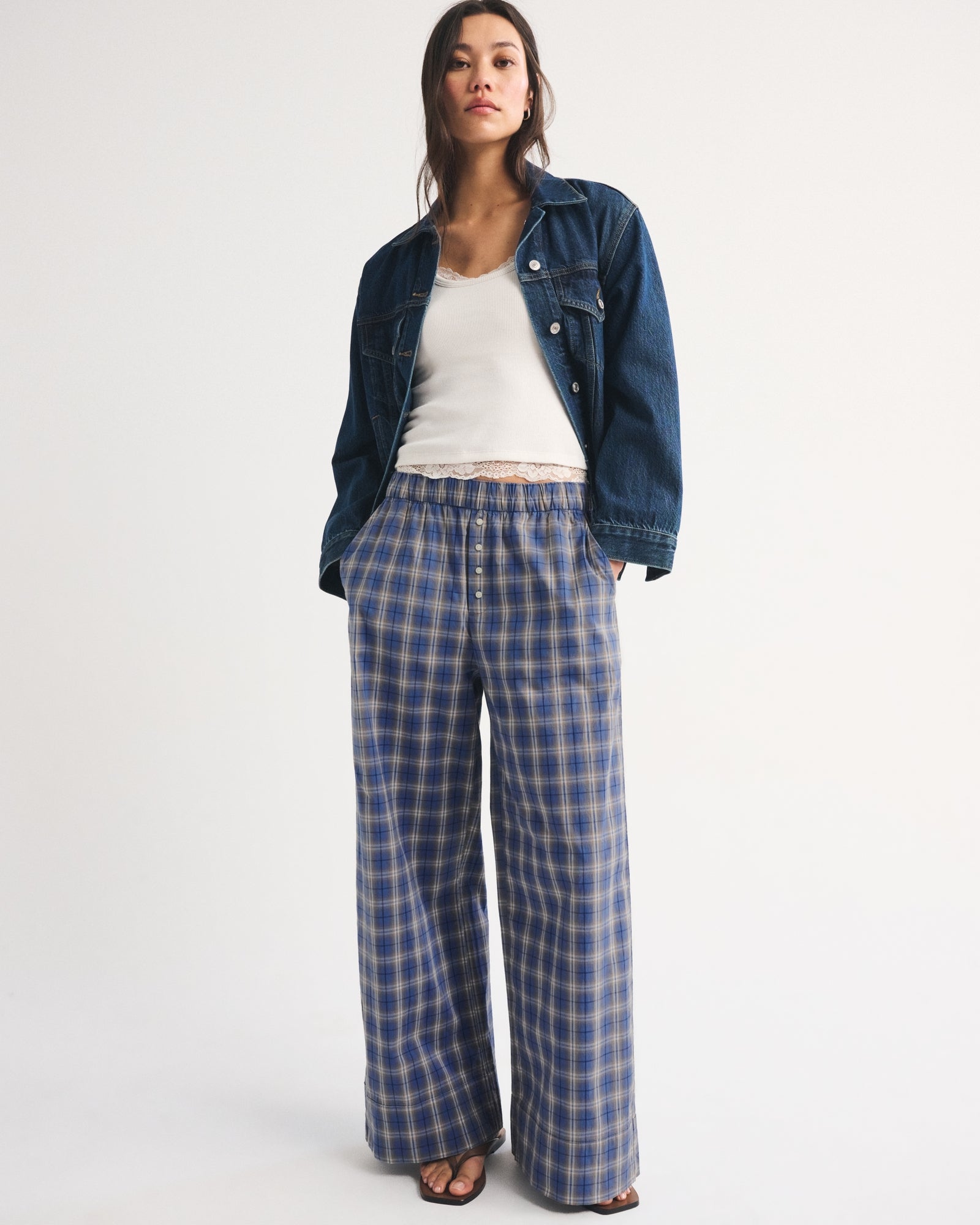 Abercrombie Wide Leg Lounge Pant