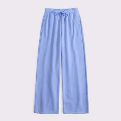 Abercrombie Sunday High Rise Wide Leg Sweatpant