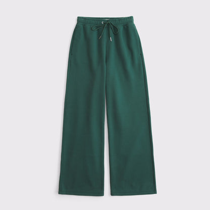 Abercrombie Sunday High Rise Wide Leg Sweatpant