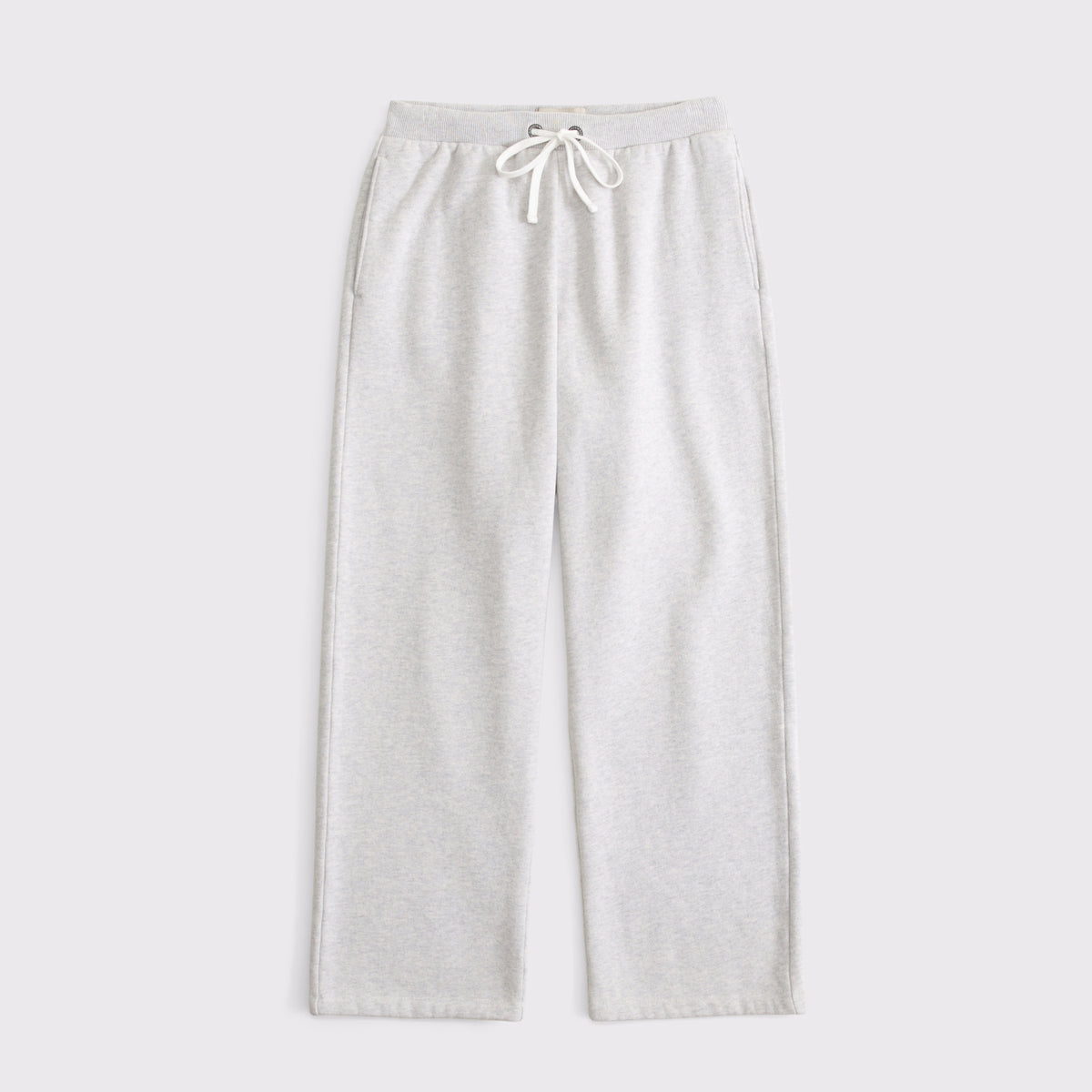 Abercrombie Heritage Heavyweight High Rise Straight Leg Sweatpant