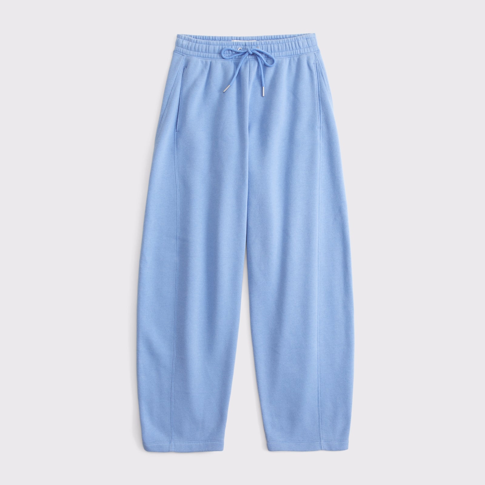 Abercrombie Sunday High Rise Forward Seam Barrel Sweatpant
