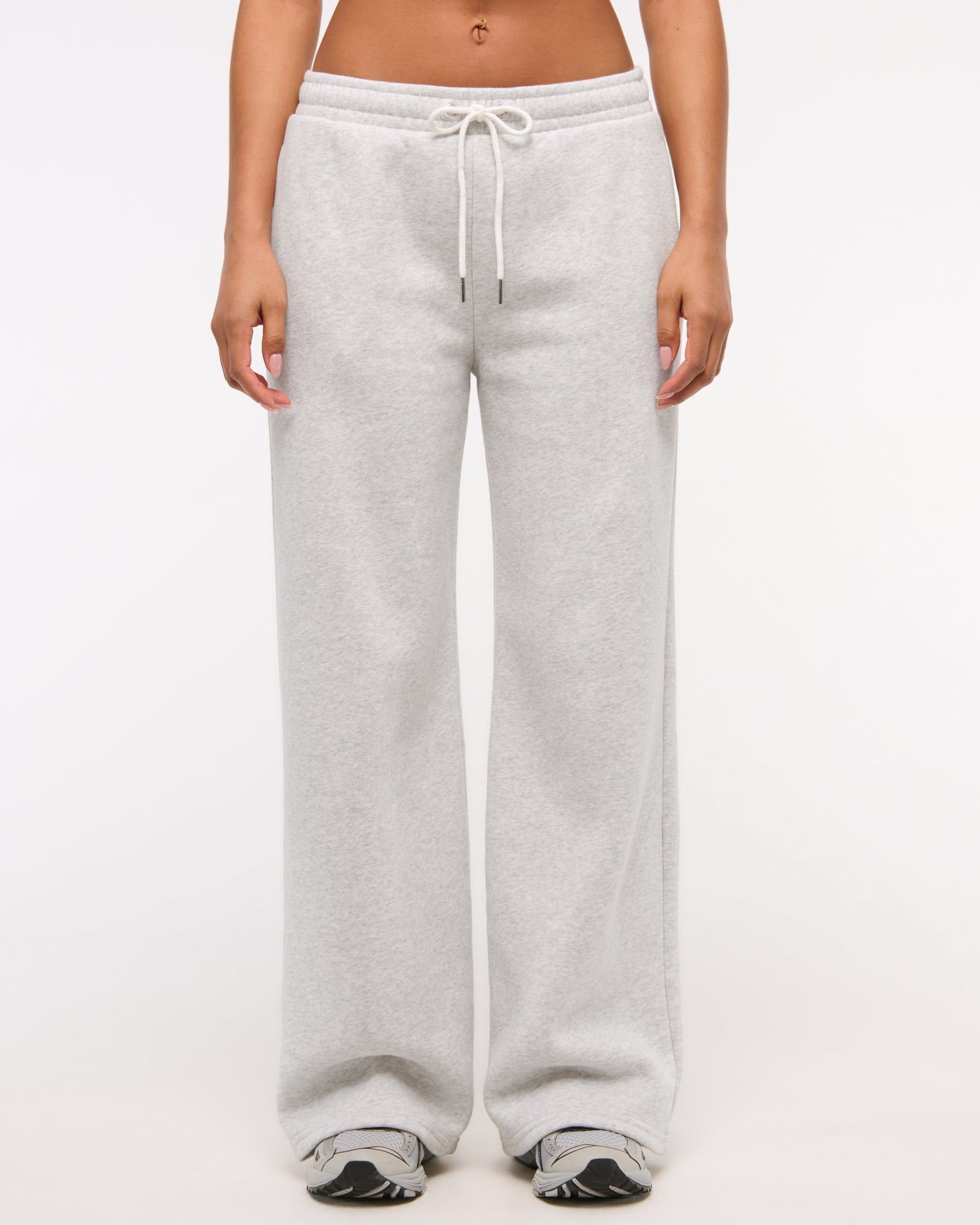 Abercrombie Sunday High Rise Wide Leg Sweatpant