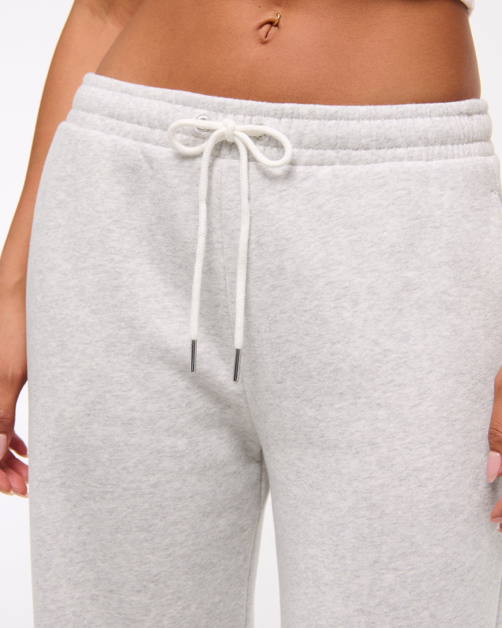 Abercrombie Sunday High Rise Wide Leg Sweatpant