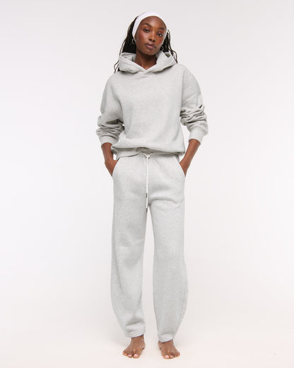 Abercrombie Sunday High Rise Barrel Sweatpant