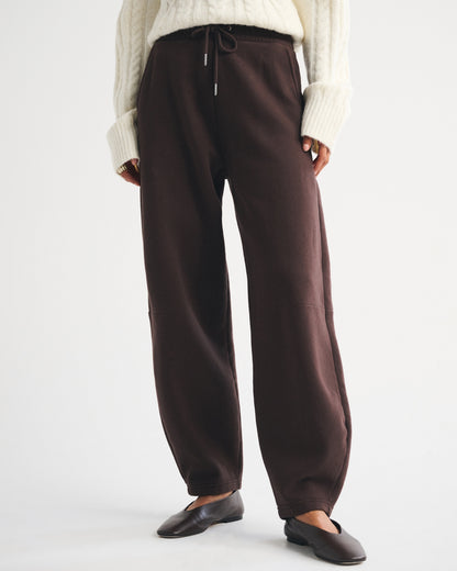 Abercrombie Sunday High Rise Barrel Sweatpant