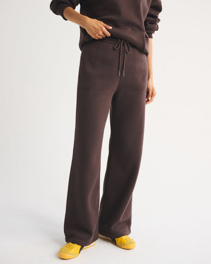 Abercrombie Sunday High Rise Wide Leg Sweatpant