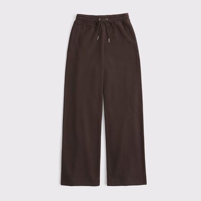 Abercrombie Sunday High Rise Wide Leg Sweatpant