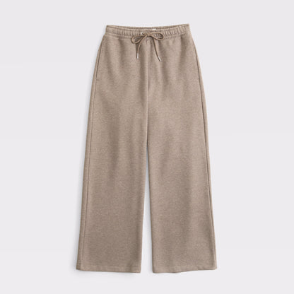 Abercrombie Sunday High Rise Wide Leg Sweatpant