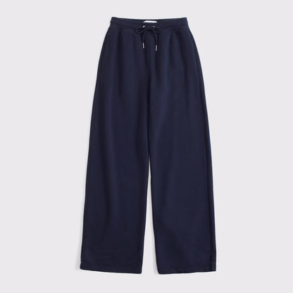 Abercrombie Sunday High Rise Wide Leg Sweatpant