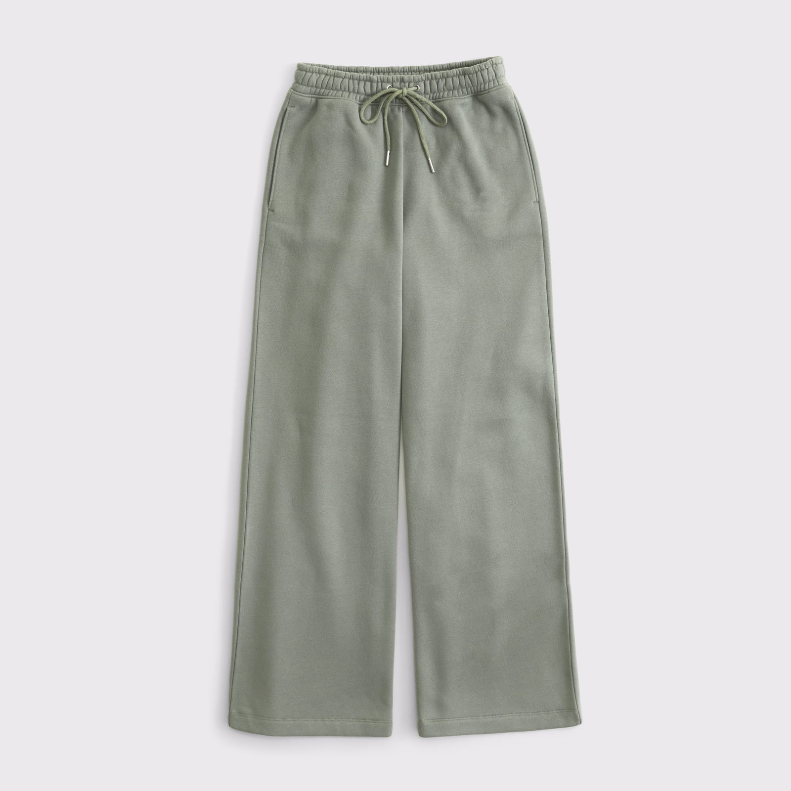 Abercrombie Sunday High Rise Wide Leg Sweatpant