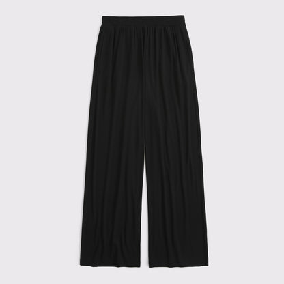 Abercrombie Lounge Ribbed Wide Leg Sweatpant