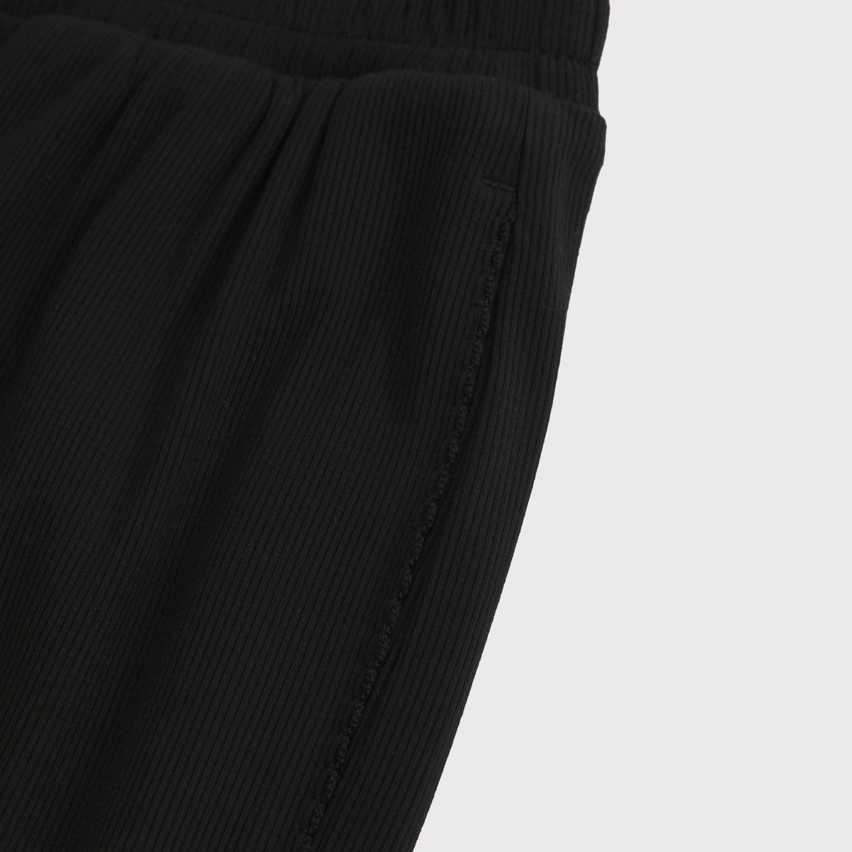 Abercrombie Lounge Ribbed Wide Leg Sweatpant