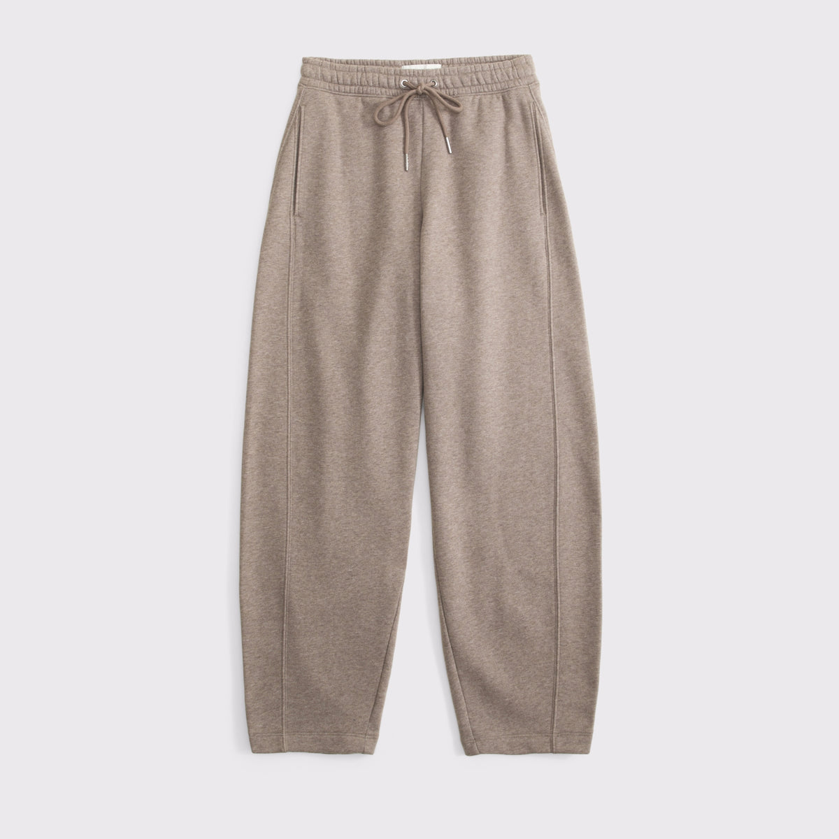 Abercrombie Sunday High Rise Forward Seam Barrel Sweatpant