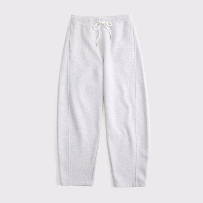 Abercrombie Sunday High Rise Forward Seam Barrel Sweatpant