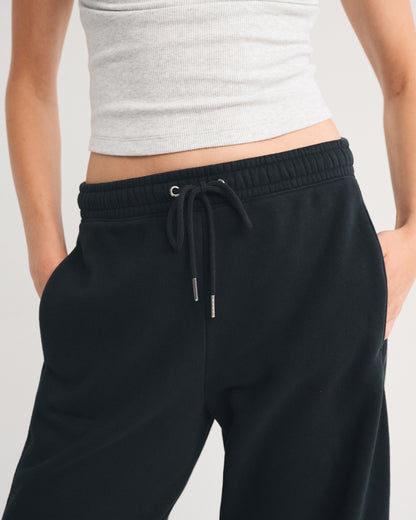 Abercrombie Sunday High Rise Forward Seam Barrel Sweatpant