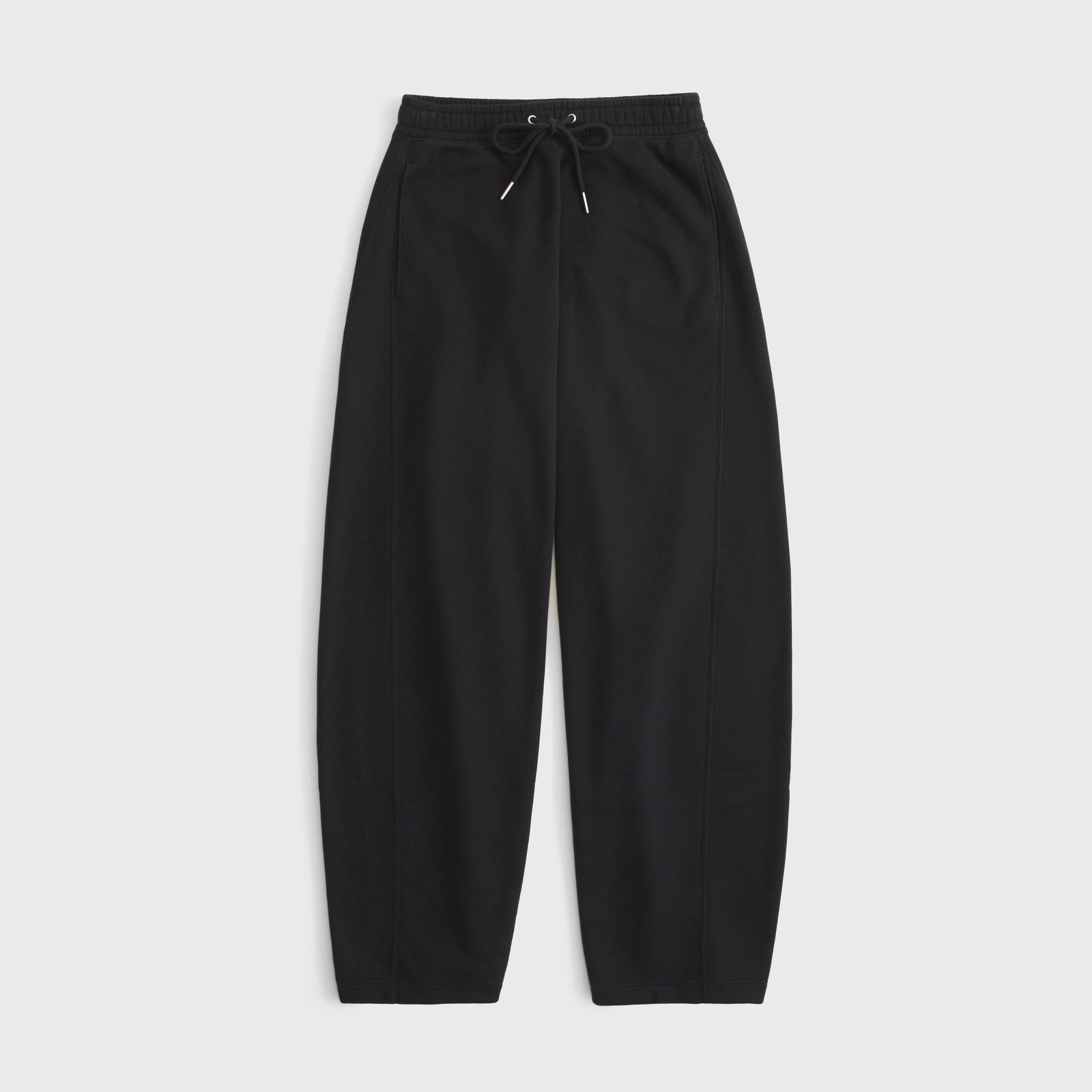 Abercrombie Sunday High Rise Forward Seam Barrel Sweatpant