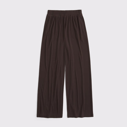Abercrombie Lounge Ribbed Wide Leg Sweatpant