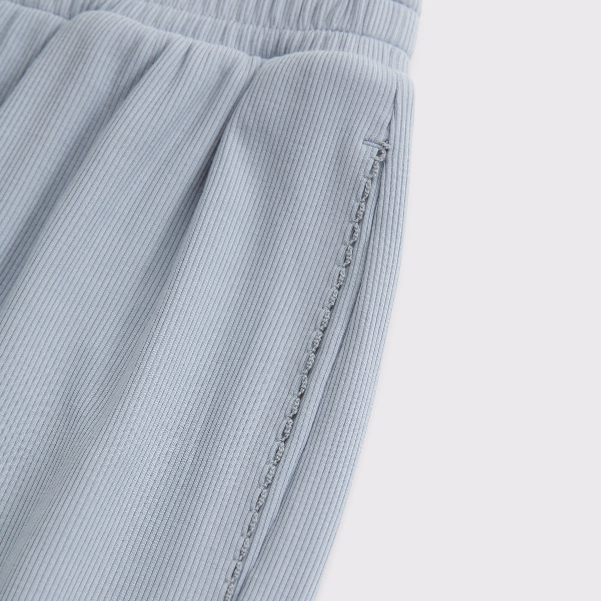 Abercrombie Lounge Ribbed Wide Leg Sweatpant