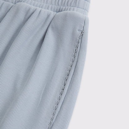 Abercrombie Lounge Ribbed Wide Leg Sweatpant